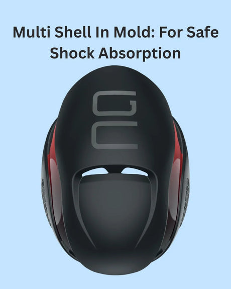 ABUS Gamechanger Road Bike Helmet - Black Red