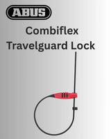ABUS Combiflex Travelguard Lock - Red