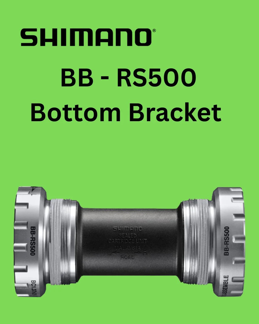 SHIMANO BB-RS500 Threaded Bottom Bracket 68/70mm