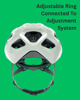 ABUS Macator Road Biking Helmet - Pearl White