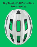 ABUS Macator Road Biking Helmet - Pearl White