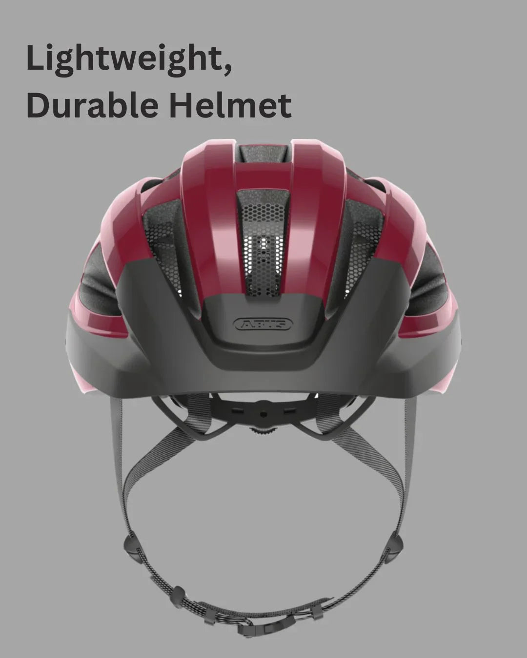 ABUS Macator Road Biking Helmet - Bordeaux Red