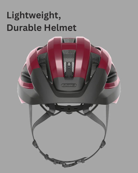 ABUS Macator Road Biking Helmet - Bordeaux Red