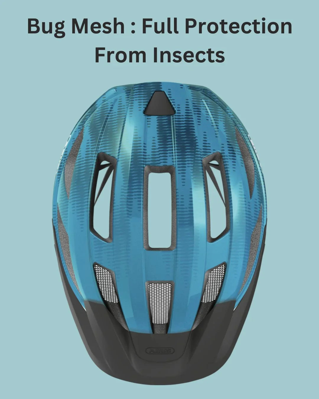 ABUS Macator Road Biking Helmet - Steel Blue