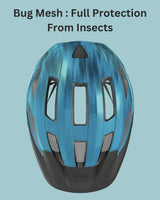 ABUS Macator Road Biking Helmet - Steel Blue