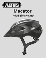ABUS Macator Road Biking Helmet - Titan