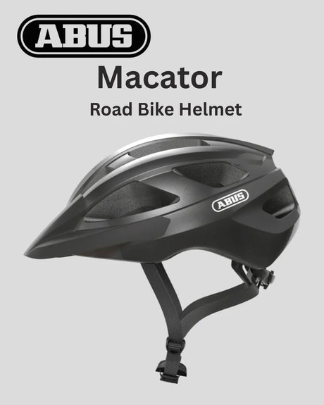 ABUS Macator Road Biking Helmet - Titan