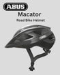 ABUS Macator Road Biking Helmet - Titan