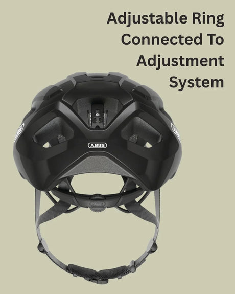 ABUS Macator Road Biking Helmet - Velvet Black