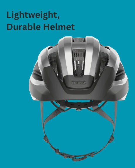 ABUS Macator Road Biking Helmet - Gleam Silver