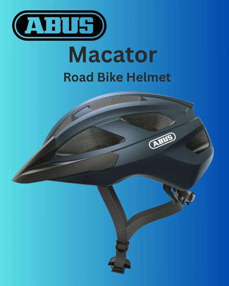ABUS Macator Road Biking Helmet - Midnight Blue