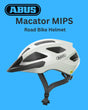 ABUS Macator MIPS Road Biking Helmet - Pearl White