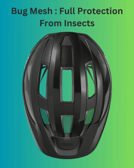 ABUS Macator MIPS Road Biking Helmet - Shiny Black