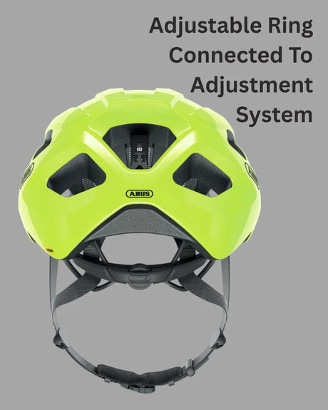 ABUS Macator MIPS Road Biking Helmet - Signal Yellow
