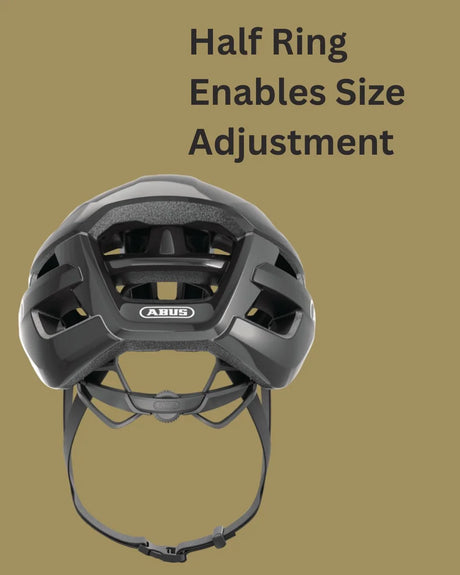 ABUS Powerdome Road Biking Helmet - Shiny Black