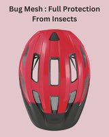 ABUS Macator Road Biking Helmet - Blaze Red