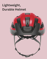 ABUS Macator Road Biking Helmet - Blaze Red