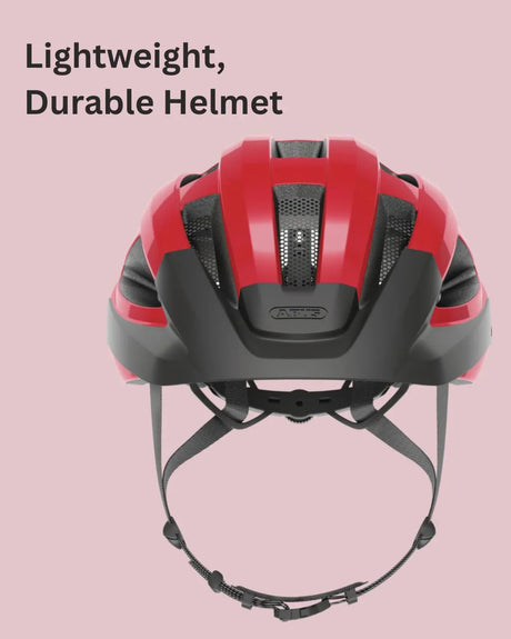 ABUS Macator Road Biking Helmet - Blaze Red