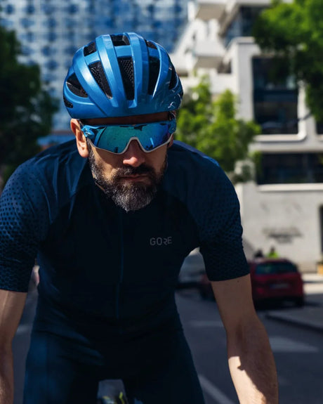 ABUS Macator Road Biking Helmet - Bordeaux Red