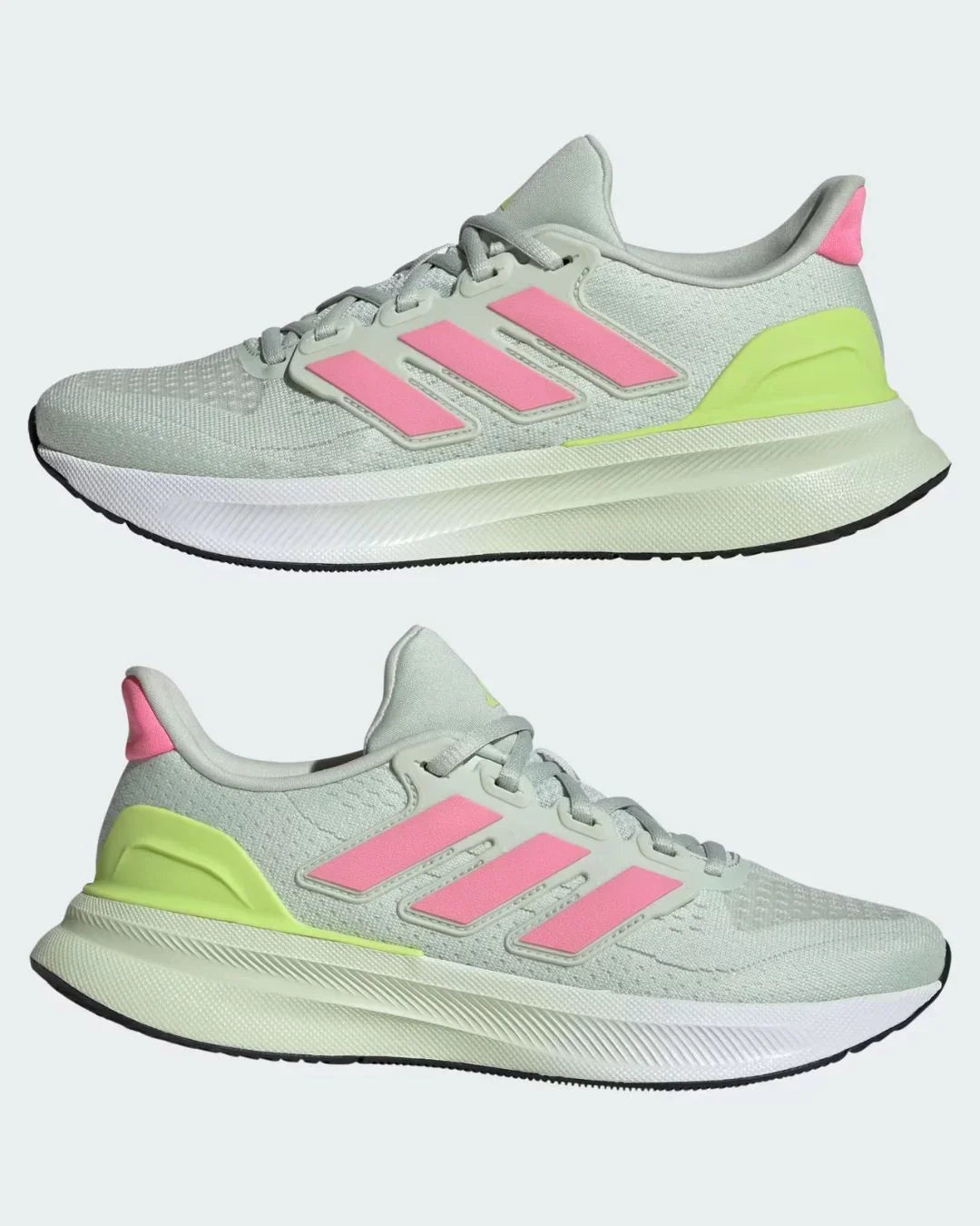 ADIDAS Ultrarun 5 Women Running Shoes - Linen Green/Bliss Pink/Linen Green