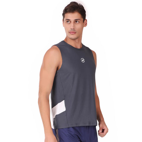 Performance Aero Mesh Tshirt For Men CS (Shadow Grey)