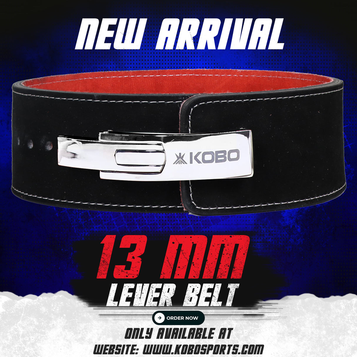 Kobo 13 mm WTB-15 Lever Gym Belt