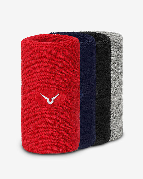 Invincible Cotton Wristband Sweatbands - 5 Inch, Pack of 4 | K.L. Mahajan & Sons (Invincible)
