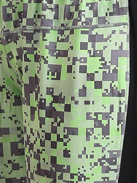 Alcis Womens Printed Green Track Pant ALWPA143429 | Alcis
