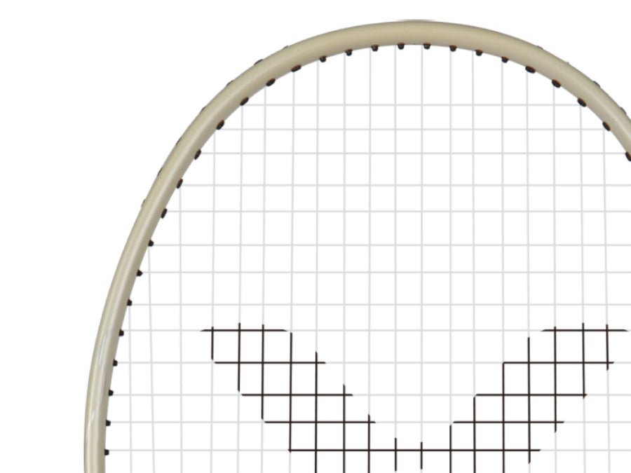 Auraspeed ARS-3200-4U G5 Strung Badminton Racket( Silver/Cream Grey)