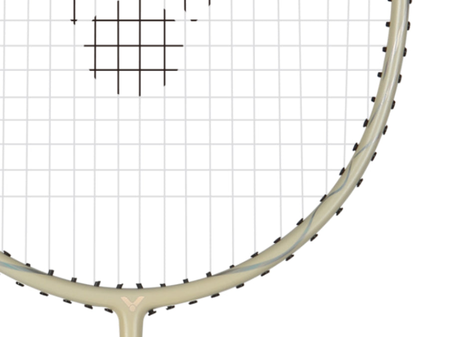 Auraspeed ARS-3200-4U G5 Strung Badminton Racket( Silver/Cream Grey)