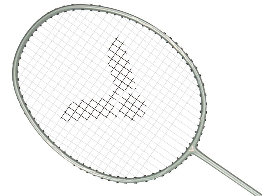 Auraspeed ARS-3200-4U G5 Strung Badminton Racket( Silver/Cream Grey)