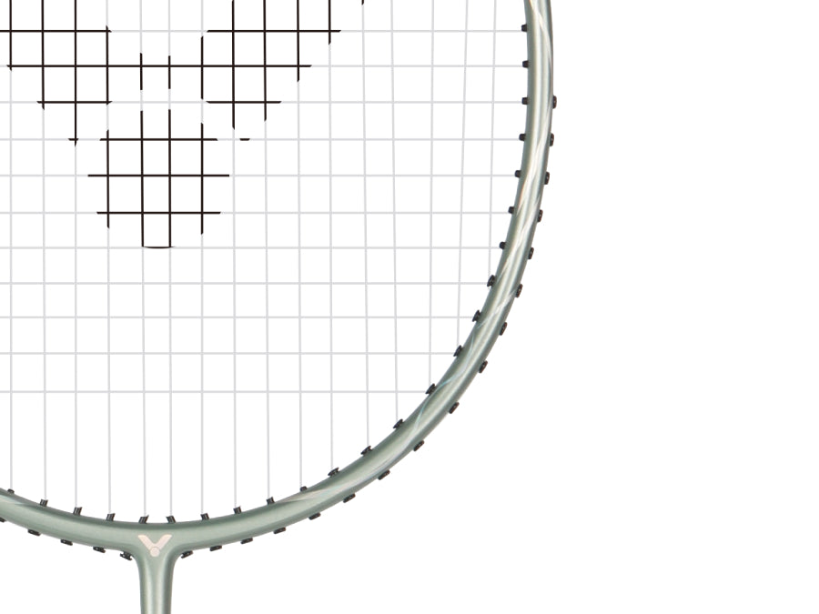 Auraspeed ARS-3200-4U G5 Strung Badminton Racket( Silver/Cream Grey)