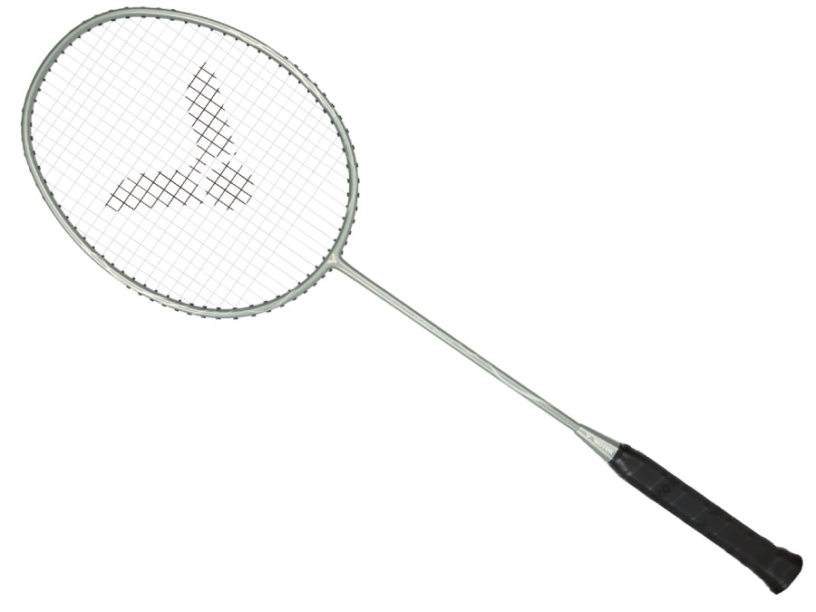 Auraspeed ARS-3200-4U G5 Strung Badminton Racket( Silver/Cream Grey)