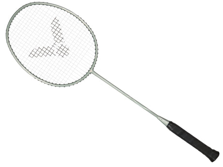 Auraspeed ARS-3200-4U G5 Strung Badminton Racket( Silver/Cream Grey)