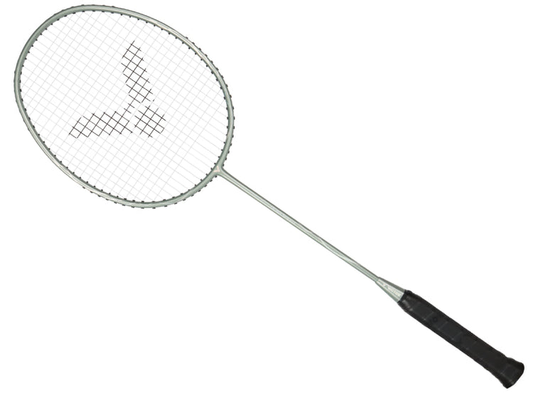 Auraspeed ARS-3200-4U G5 Strung Badminton Racket( Silver/Cream Grey)