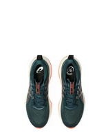 ASICS Gel Cumulus 27 Men Running Shoes - Saxon Green/Coral Reef