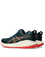 ASICS Gel Cumulus 27 Men Running Shoes - Saxon Green/Coral Reef