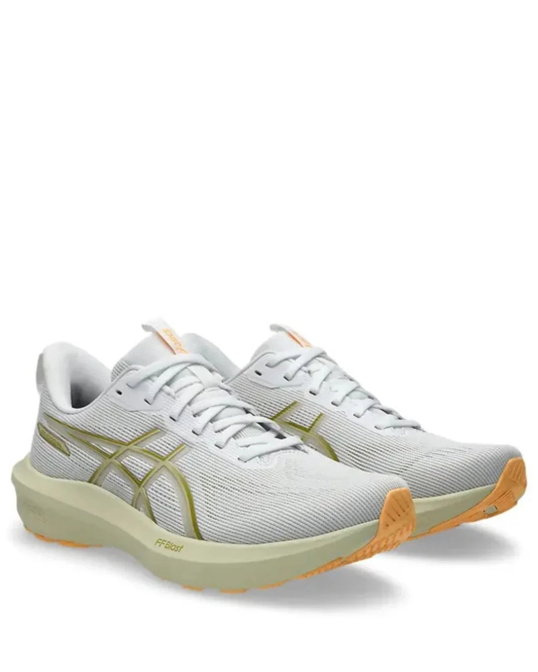 ASICS GT1000 14 Men Running Shoes - White/Lemongrass