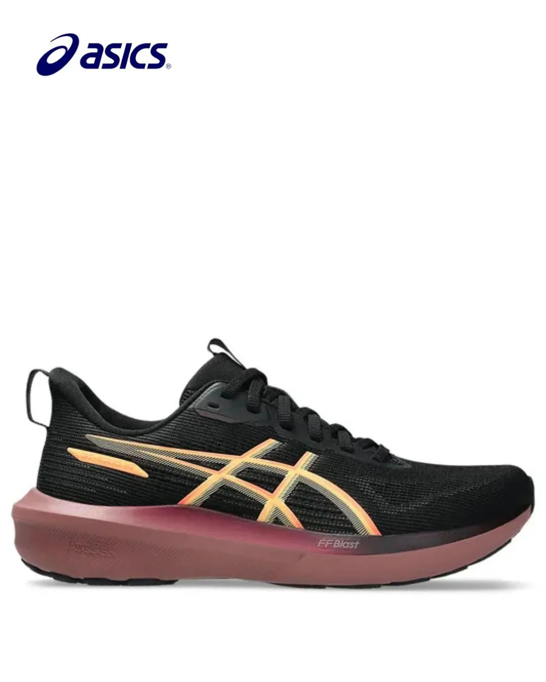 ASICS GT1000 14 Women Running Shoes - Black/Vivid Coral