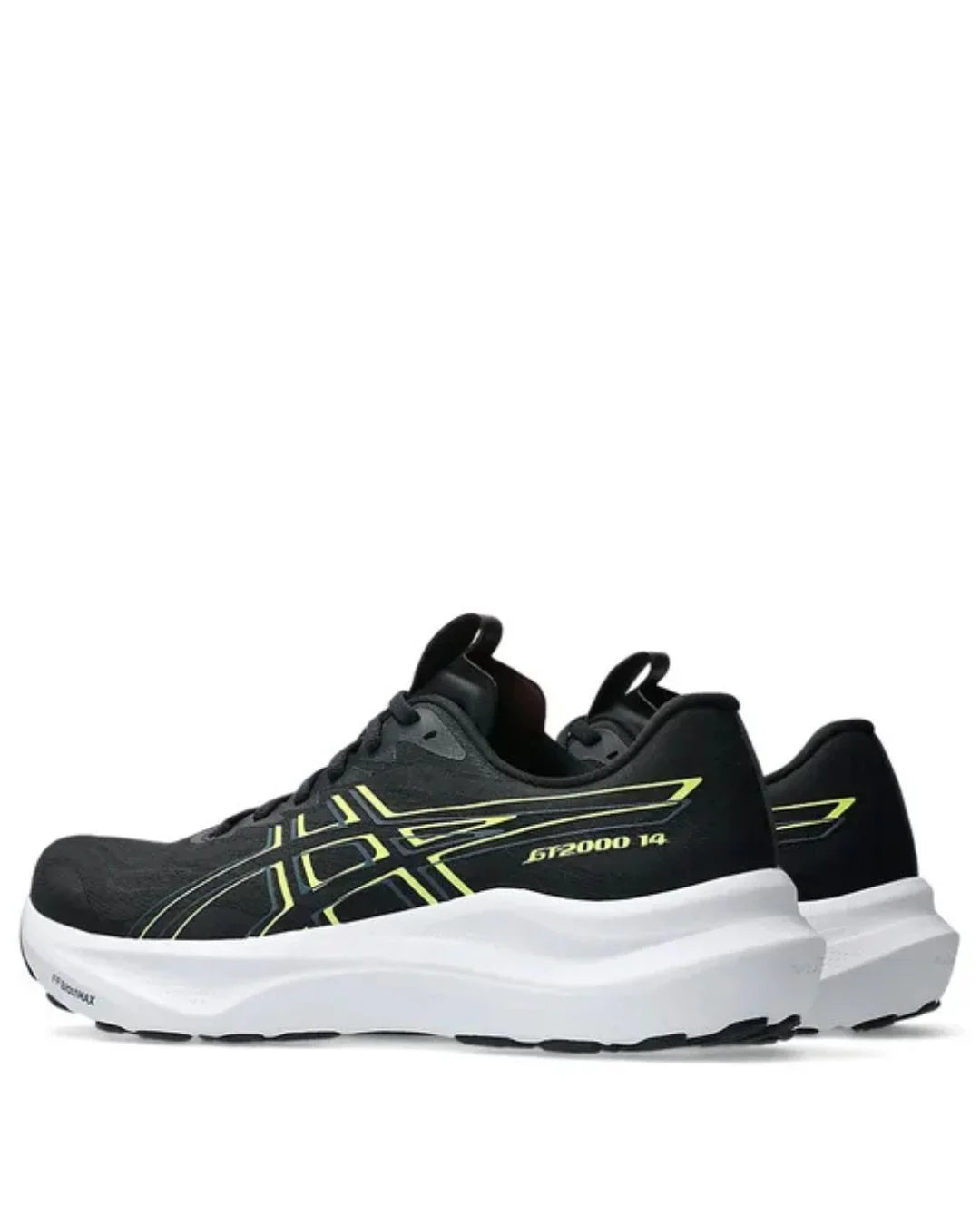 ASICS GT-2000 14 Men Running Shoes - Black/Citron