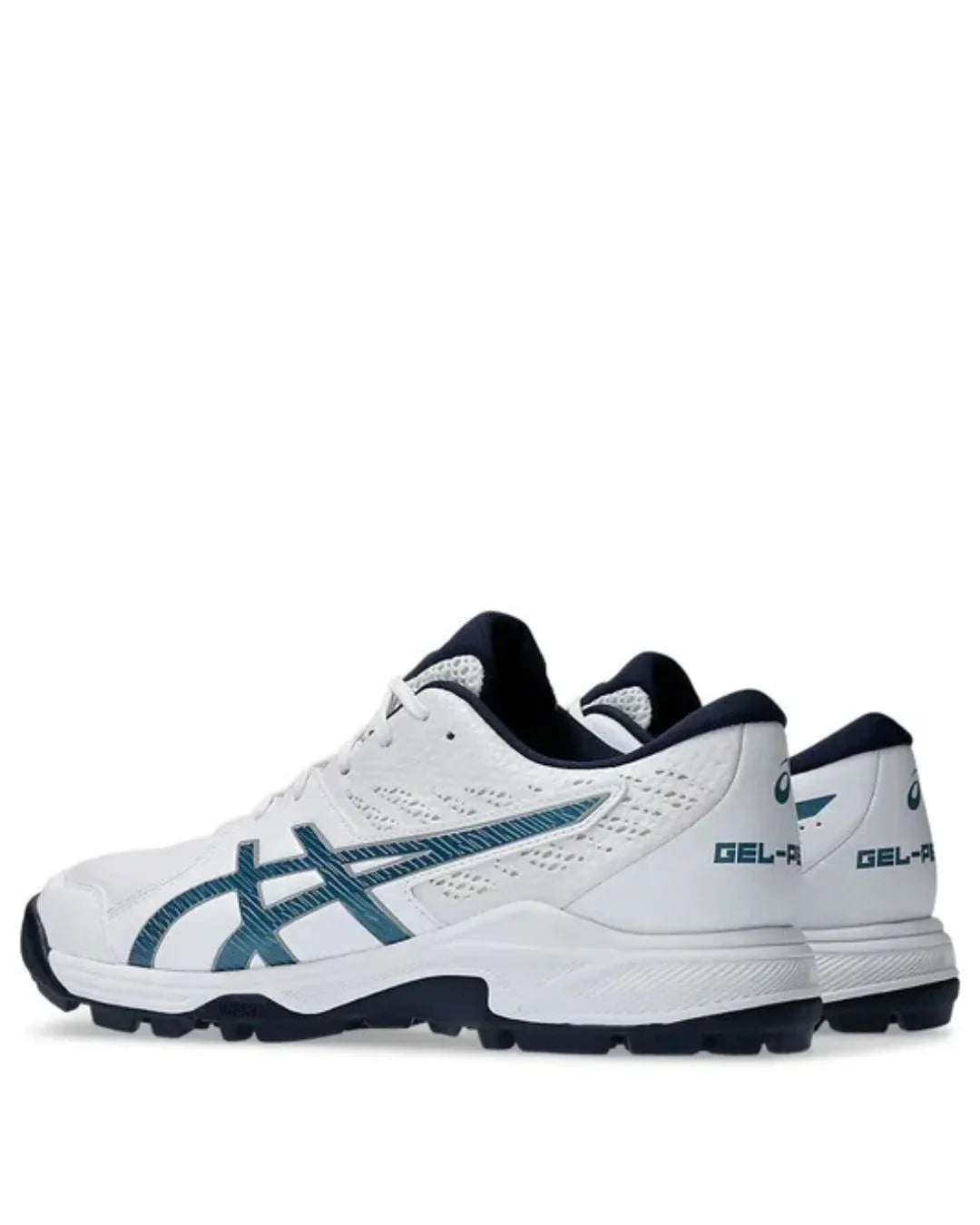 ASICS Gel-Peake 2 Unisex Cricket Shoes - White/Atlantis Blue