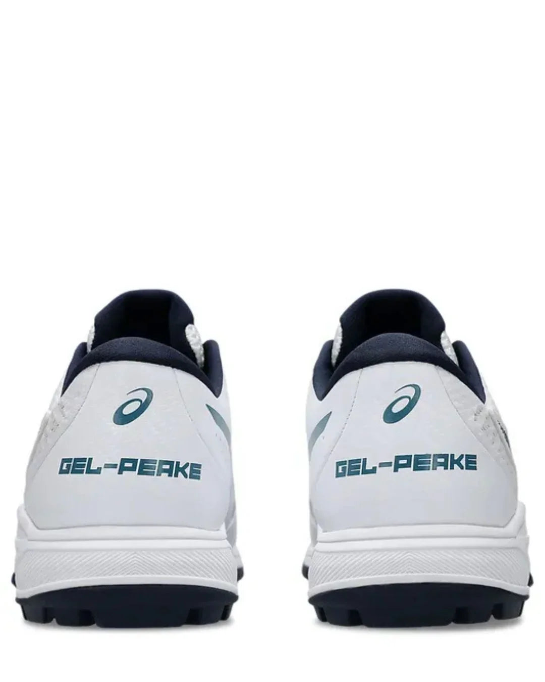 ASICS Gel-Peake 2 Unisex Cricket Shoes - White/Atlantis Blue