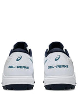 ASICS Gel-Peake 2 Unisex Cricket Shoes - White/Atlantis Blue