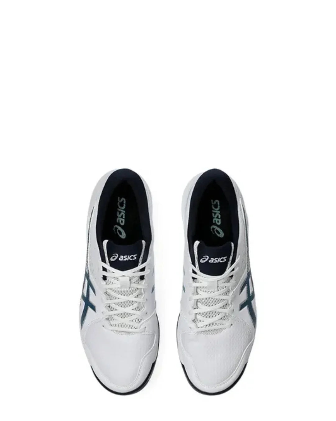 ASICS Gel-Peake 2 Unisex Cricket Shoes - White/Atlantis Blue
