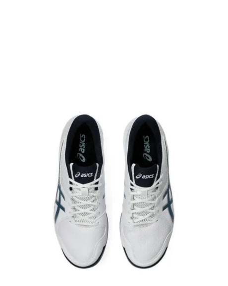 ASICS Gel-Peake 2 Unisex Cricket Shoes - White/Atlantis Blue