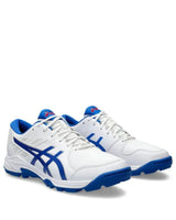 ASICS Gel-Peake 2 Unisex Cricket Shoes - White/Tuna Blue