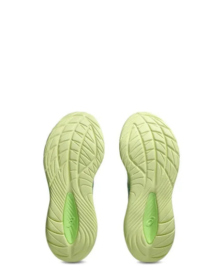 ASICS Gel Cumulus 27 Men Running Shoes - Birch/Lime Green