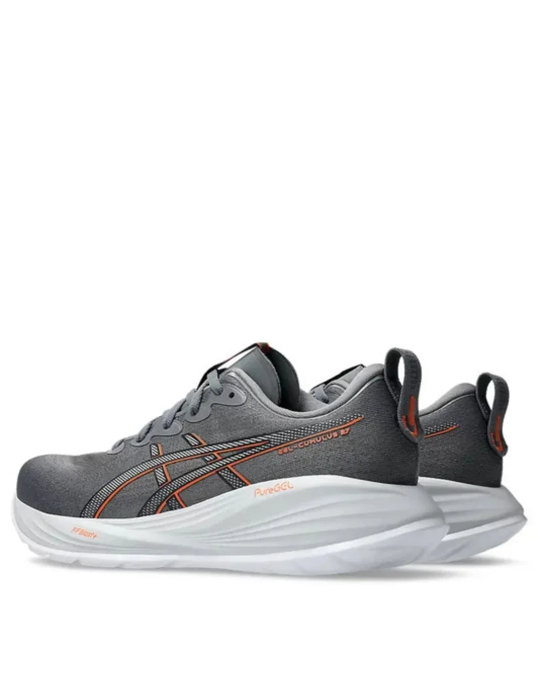 ASICS Gel Cumulus 27 Men Running Shoes - Carbon/Nova Orange