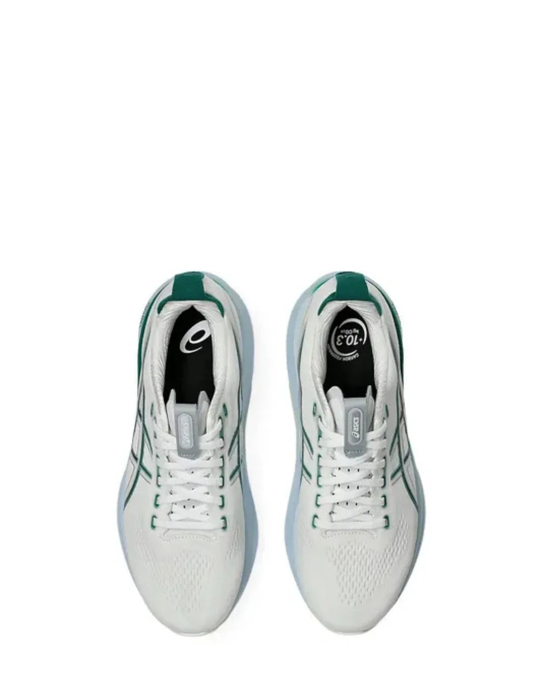 ASICS Gel Kayano 32 Men Running Shoes - White/Jasper Green