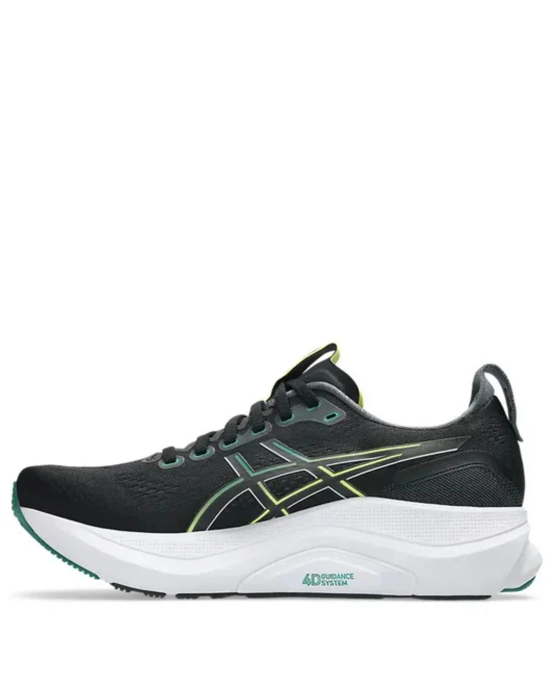 ASICS Gel Kayano 32 Men Running Shoes - Black/Jasper Green